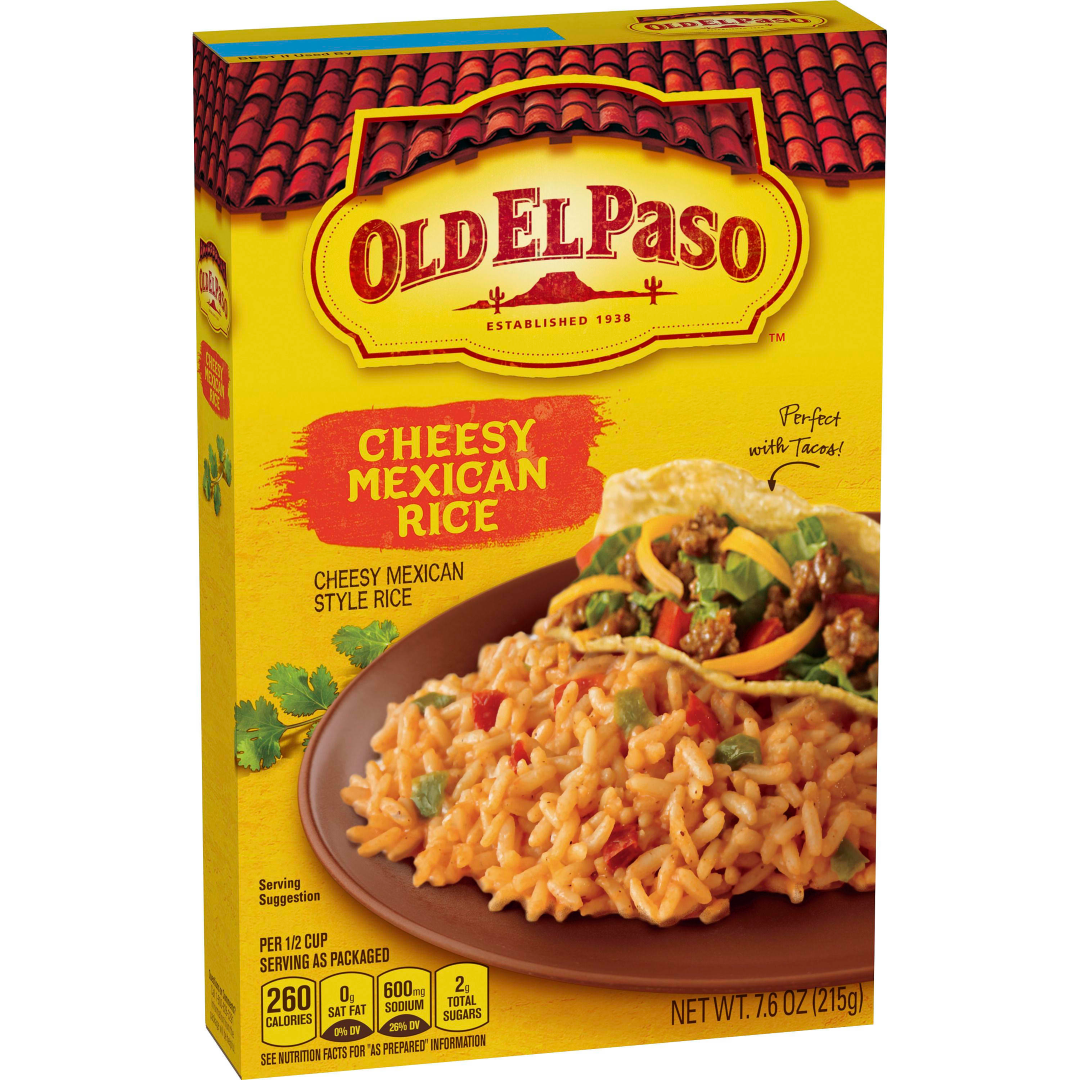 OEP CHEESY MEXICAN RICE 215G